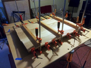 Table top under construction.