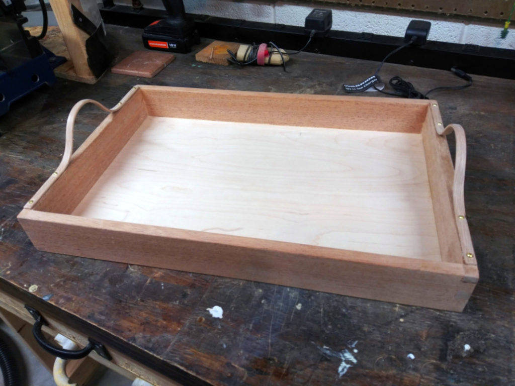 Unfinished flower tray.